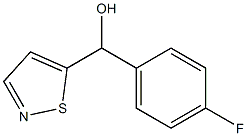 (4-Fluorophenyl)(isothiazol-5-yl)methanol
 구조식 이미지