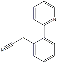 2-Pyridinylphenylacetonitrile 구조식 이미지