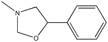 3-Methyl-5-Phenyl-1,3-Oxazolidine Structure