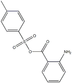 4-TOLUENE SULFONYL ANTHRANILIC ACID Structure