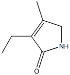 3-ETHYL-4-METHYL-2,5-DIHYDRO-1H-PYRROL-2-ONE Structure