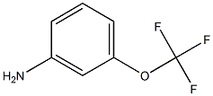 M-AMINOTRIFLUOROMETHOXYBENZENE 구조식 이미지