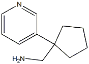 1-(1-PYRIDIN-3-YLCYCLOPENTYL)METHANAMINE Structure
