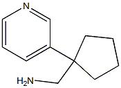 1-(1-PYRIDIN-3-YLCYCLOPENTYL)METHANAMINE 구조식 이미지