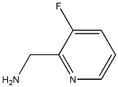 1-(3-FLUOROPYRIDIN-2-YL)METHANAMINE 구조식 이미지