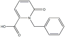 1-BENZYL-6-OXO-1,6-DIHYDROPYRIDINE-2-CARBOXYLIC ACID Structure