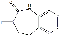 3-IODO-1,3,4,5-TETRAHYDRO-2H-1-BENZAZEPIN-2-ONE Structure