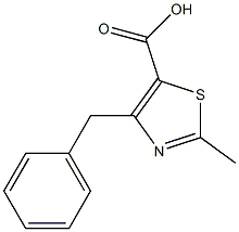 4-BENZYL-2-METHYL-1,3-THIAZOLE-5-CARBOXYLIC ACID Structure