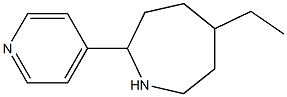 5-ETHYL-2-PYRIDIN-4-YLAZEPANE Structure