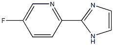 5-FLUORO-2-(1H-IMIDAZOL-2-YL)PYRIDINE Structure