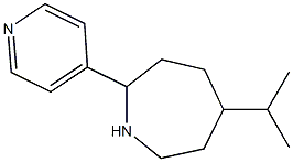 5-ISOPROPYL-2-PYRIDIN-4-YLAZEPANE 구조식 이미지