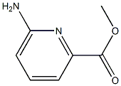 6-AMINO-PYRIDINE-2-CARBOXYLIC ACID METHYL ESTER 구조식 이미지