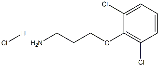 3-(2,6-dichlorophenoxy)-1-propanamine hydrochloride Structure