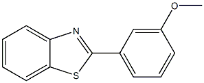 2-(3-methoxyphenyl)-1,3-benzothiazole Structure