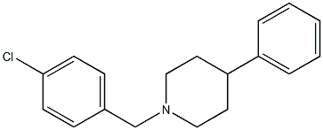 1-(4-chlorobenzyl)-4-phenylpiperidine Structure