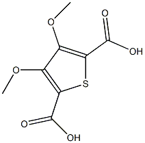 3,4-dimethoxythiophene-2,5-dicarboxylic acid 구조식 이미지