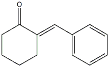 2-[(E)-phenylmethylidene]cyclohexanone Structure