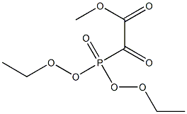 methyl 2-(diethoxyphosphoryl)-2-oxoacetate 구조식 이미지