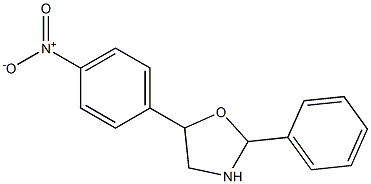 5-(4-nitrophenyl)-2-phenyl-1,3-oxazolane Structure