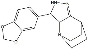 3-(1,3-benzodioxol-5-yl)-1,4,5-triazatricyclo[5.2.2.0~2,6~]undec-5-ene 구조식 이미지