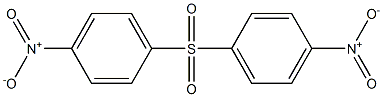 1-nitro-4-[(4-nitrophenyl)sulfonyl]benzene 구조식 이미지