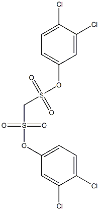 di(3,4-dichlorophenyl) methanedisulfonate 구조식 이미지