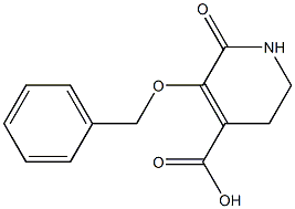 5-(benzyloxy)-6-oxo-1,2,3,6-tetrahydro-4-pyridinecarboxylic acid Structure