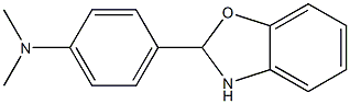 N1,N1-dimethyl-4-(2,3-dihydro-1,3-benzoxazol-2-yl)aniline 구조식 이미지