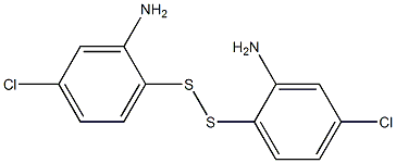 2-[(2-amino-4-chlorophenyl)dithio]-5-chloroaniline 구조식 이미지