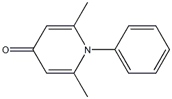 2,6-dimethyl-1-phenyl-1,4-dihydropyridin-4-one Structure