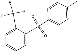 1-[(4-methylphenyl)sulfonyl]-2-(trifluoromethyl)benzene Structure