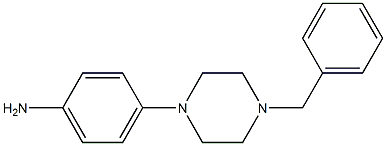 4-(4-benzylpiperazin-1-yl)aniline 구조식 이미지