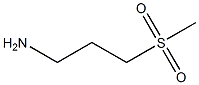 3-(methylsulfonyl)propan-1-amine 구조식 이미지