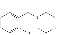 4-(2-chloro-6-fluorobenzyl)morpholine Structure