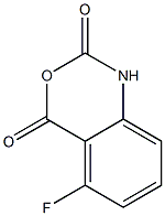 5-fluoro-1,4-dihydro-2H-3,1-benzoxazine-2,4-dione 구조식 이미지