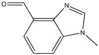 1-Methylbenzimidazole-4-carboxaldehyde Structure