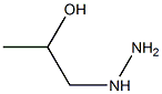 1-Hydrazinopropan-2-ol Structure