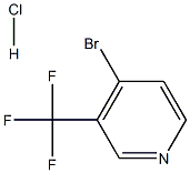 4-Bromo-3-(trifluoromethyl)pyridine hydrochloride Structure