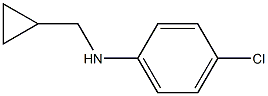 4-Chloro-N-(cyclopropylmethyl)aniline 구조식 이미지