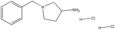 3-Amino-1-benzylpyrrolidine dihydrochloride Structure