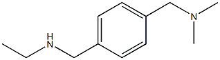 ({4-[(ethylamino)methyl]phenyl}methyl)dimethylamine 구조식 이미지