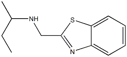 (1,3-benzothiazol-2-ylmethyl)(butan-2-yl)amine Structure