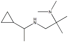 (1-cyclopropylethyl)[2-(dimethylamino)-2-methylpropyl]amine Structure