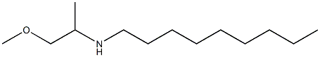 (1-methoxypropan-2-yl)(nonyl)amine Structure