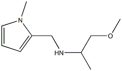 (1-methoxypropan-2-yl)[(1-methyl-1H-pyrrol-2-yl)methyl]amine 구조식 이미지