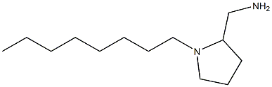 (1-octylpyrrolidin-2-yl)methanamine 구조식 이미지