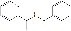 (1-phenylethyl)[1-(pyridin-2-yl)ethyl]amine 구조식 이미지