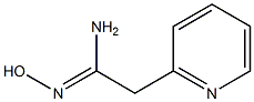 (1Z)-N'-hydroxy-2-pyridin-2-ylethanimidamide Structure