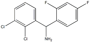 (2,3-dichlorophenyl)(2,4-difluorophenyl)methanamine 구조식 이미지