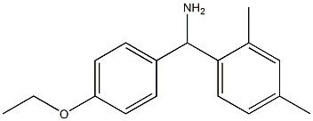 (2,4-dimethylphenyl)(4-ethoxyphenyl)methanamine 구조식 이미지